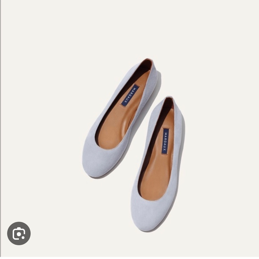 Margaux The Classic Ballet Flat in Slate Size 42